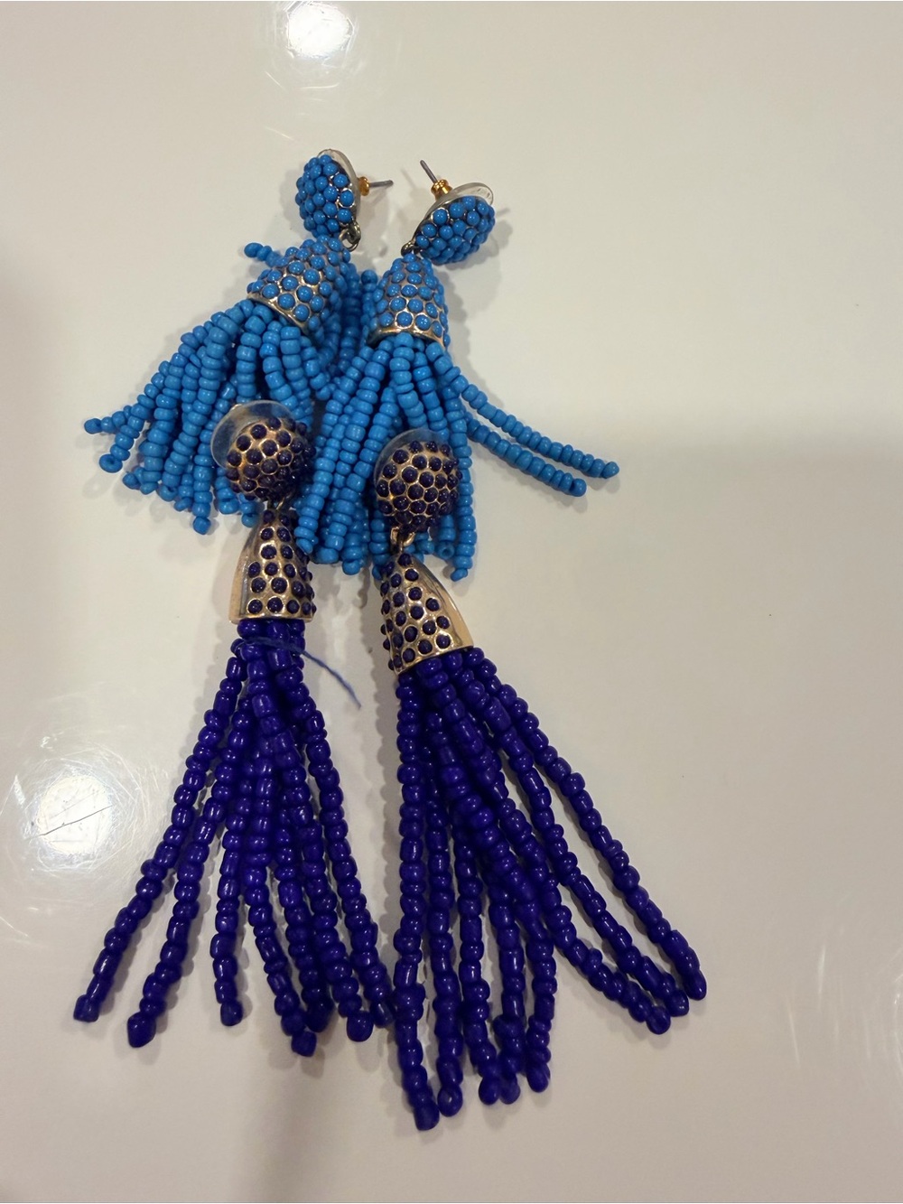 BaubleBar - Beaded Tassel Drop Earrings
